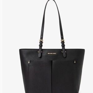 MICHAEL KORS WOMENS JET SET LEATHER TOTE